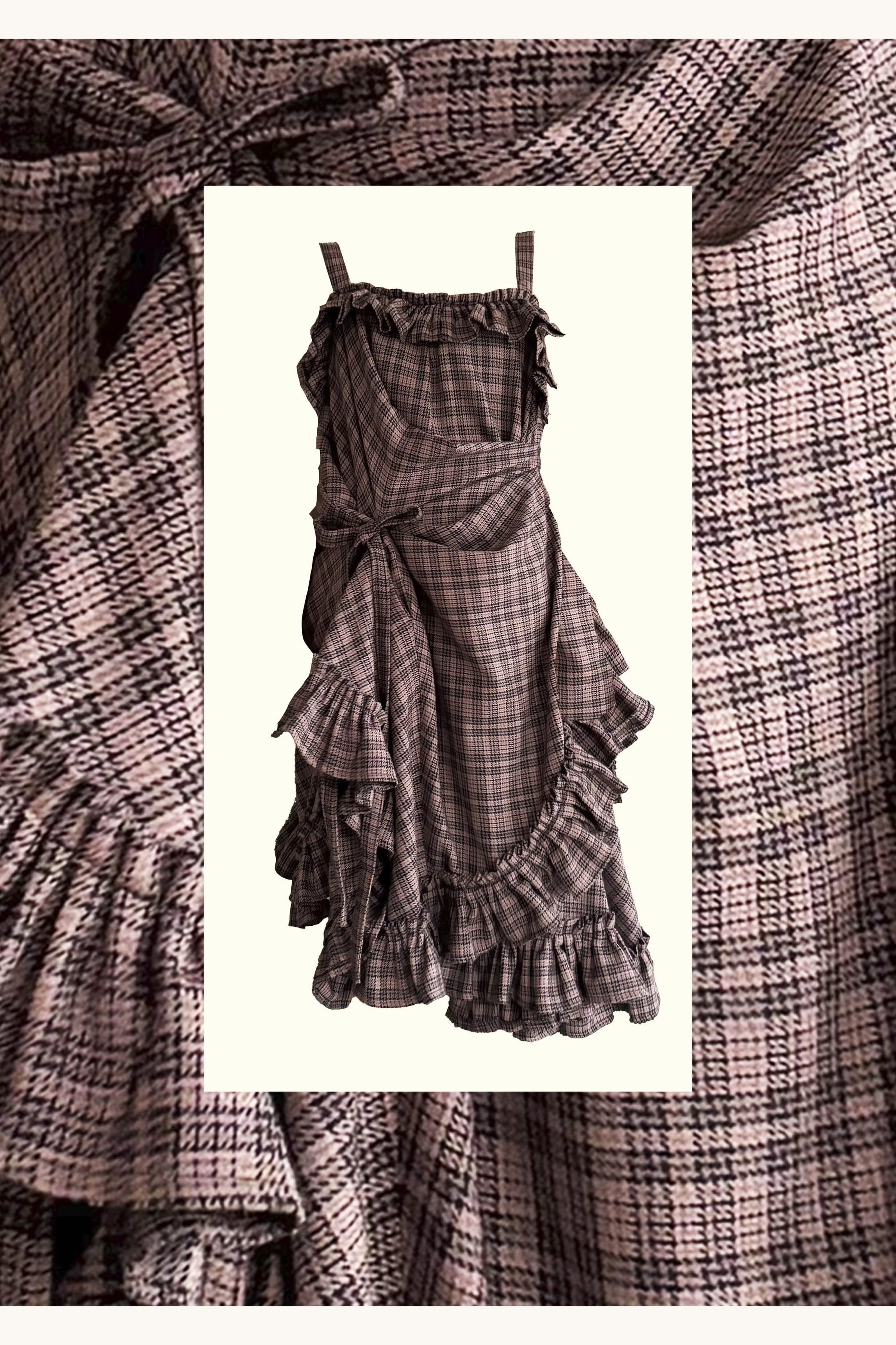 Asymmetric Draped Dress