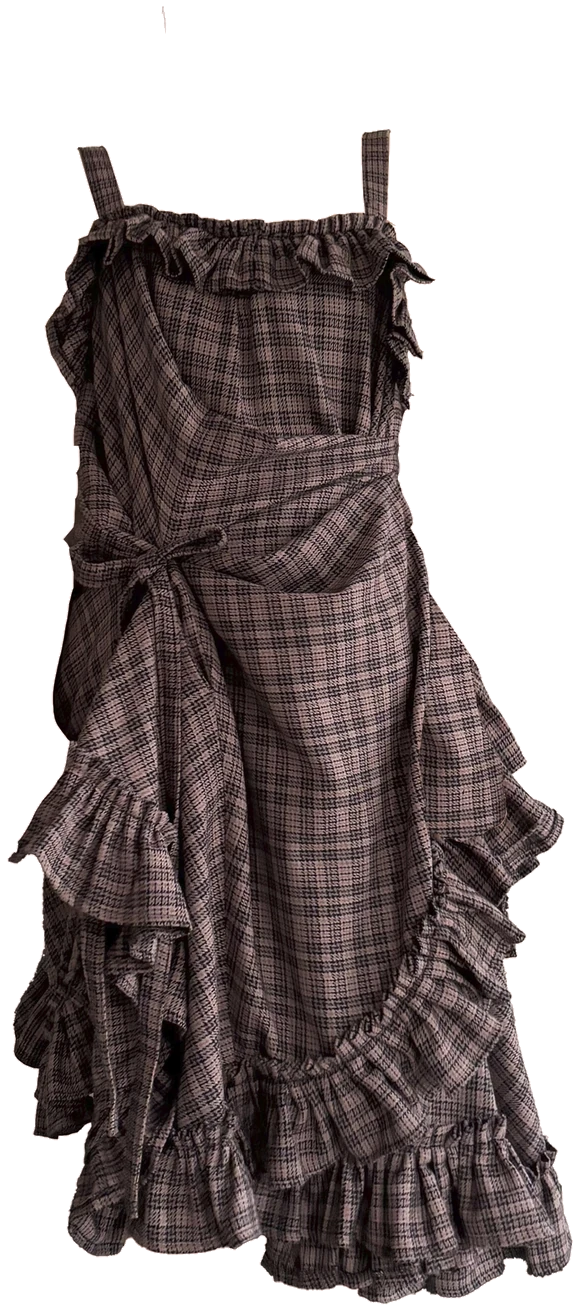 Asymmetric Draped Dress